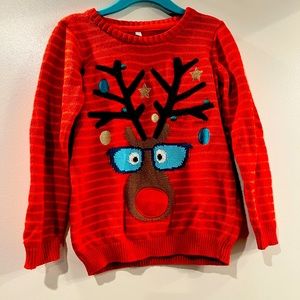 Mark & spencer Christmas sweater in fair condition size 5/6
